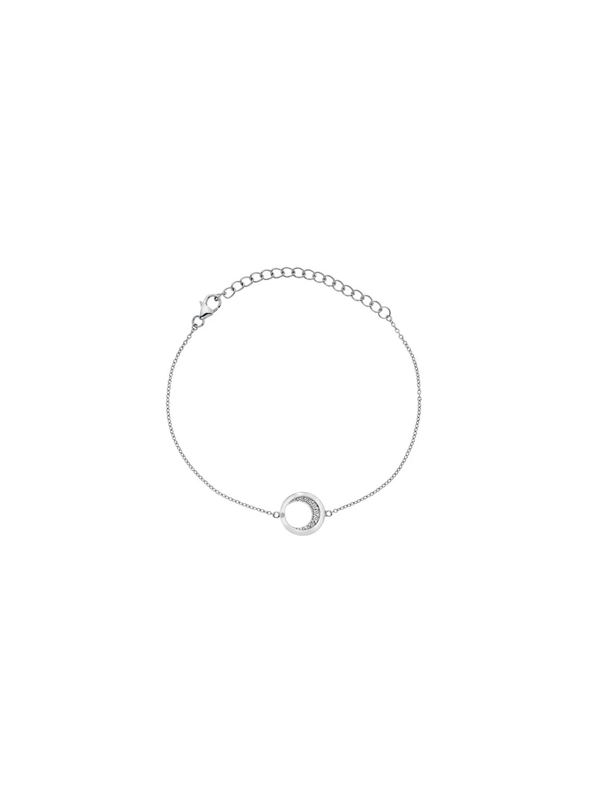 Hot Diamonds Bracciale in argento con diamante Celestial DL642 donna