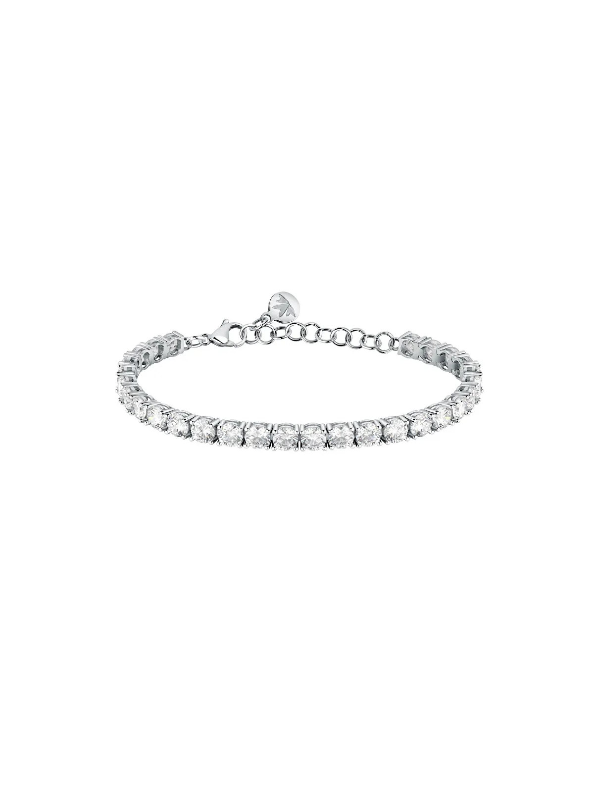Morellato Bracciale in argento senza tempo con zirconi Tesori SAIW124 donna