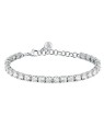 Morellato Bracciale in argento senza tempo con zirconi Tesori SAIW124 donna