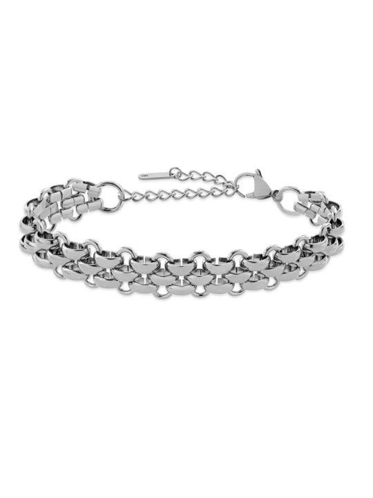 Troli Bracciale in acciaio massiccio VAAJDB201399S donna