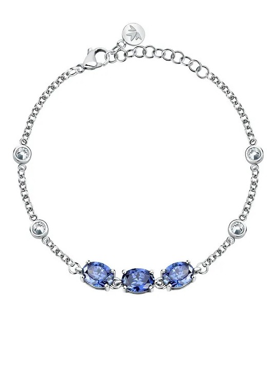 Morellato Bracciale elegante con zirconi cubici blu Colori SAVY19 donna