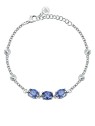 Morellato Bracciale elegante con zirconi cubici blu Colori SAVY19 donna