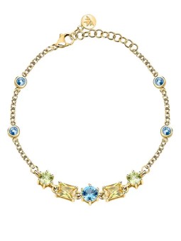 Morellato Affascinante bracciale placcato oro con zirconi cubici Colori SAVY08 donna