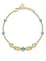Morellato Affascinante bracciale placcato oro con zirconi cubici Colori SAVY08 donna