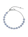 Brosway Bracciale in acciaio abbagliante con cristalli Symphonia blu BYM152 donna