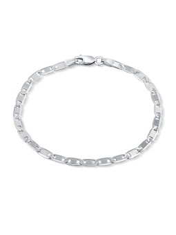JVD Bracciale a catena in argento senza tempo con gancio SVLCOPQ0SJ180 - Lunghezza: 18 cm donna