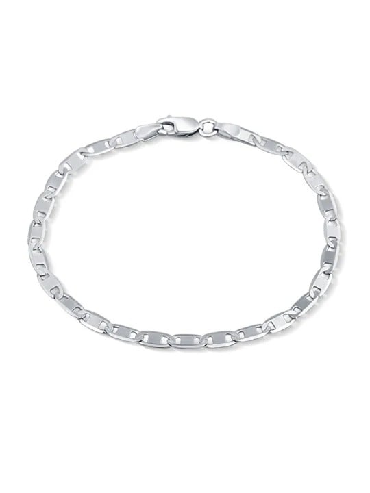 JVD Bracciale a catena in argento senza tempo con gancio SVLCOPQ0SJ180 - Lunghezza: 18 cm donna