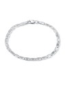 JVD Bracciale a catena in argento senza tempo con gancio SVLCOPQ0SJ180 - Lunghezza: 18 cm donna