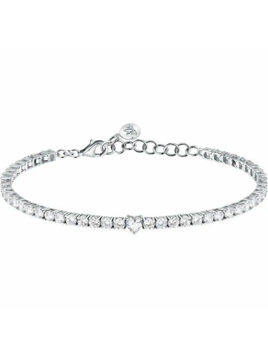 Morellato Bracciale in argento con cuore romantico Tesori SAIW166 donna