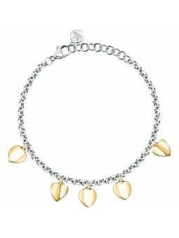 Morellato Bracciale bicolore romantico Pailettes SAWW04 donna