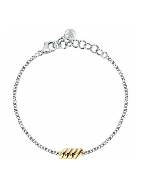 Morellato Bracciale bicolore in acciaio di qualità Torchon SAWZ08 donna