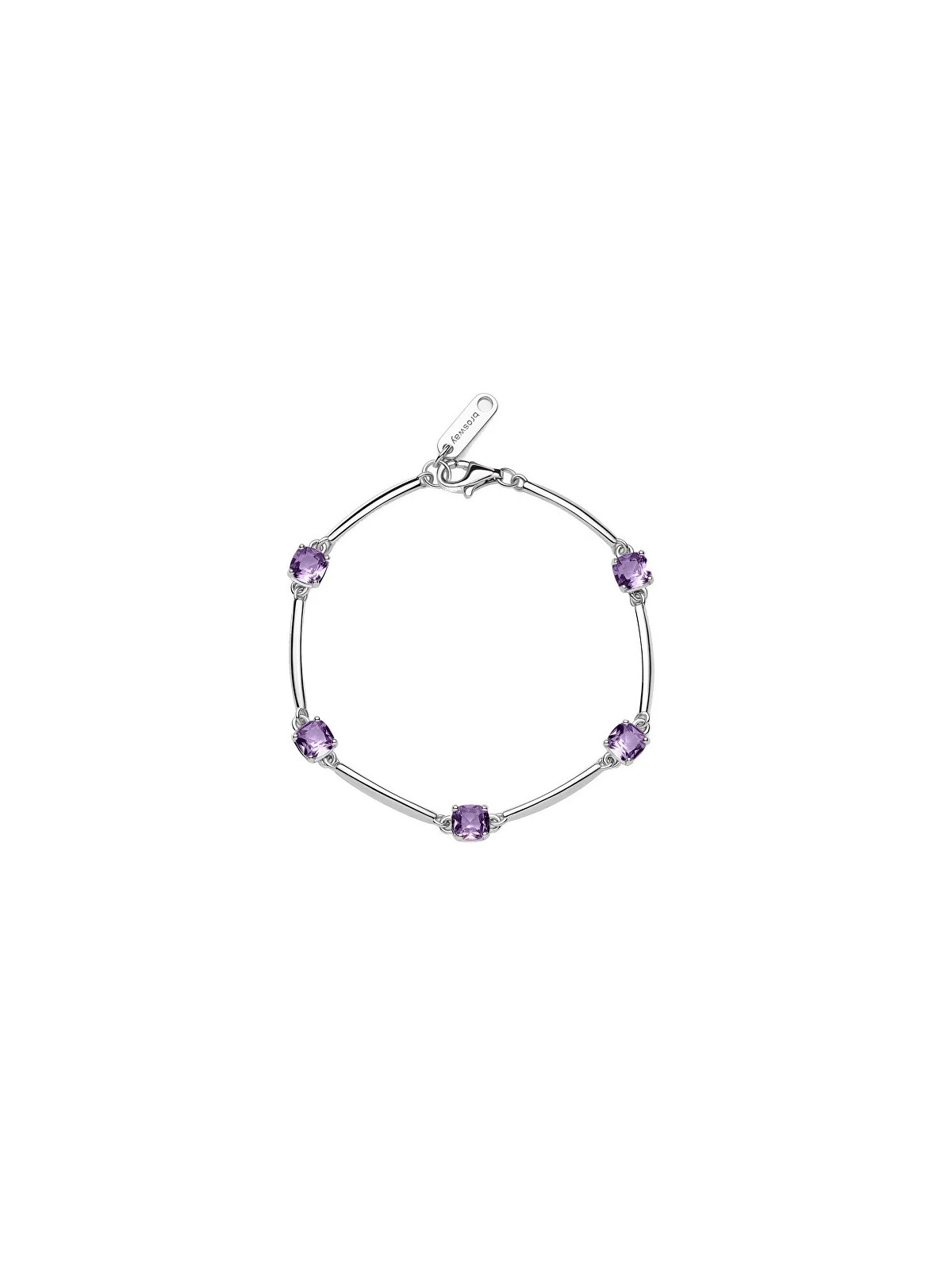 Brosway Bracciale in argento con zirconi cubici viola Fancy Magic FMP05 donna