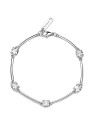 Brosway Bracciale in argento con zirconi cubici bianchi Fancy Infinite FIW05 donna