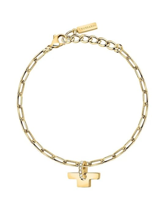 Trussardi Stile di design con cornice in cristallo T-Logo TJAXC24 donna