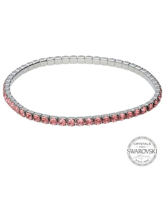 Levien Bracciale scintillante con cristilla Rose Peach 1459573 donna