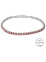 Levien Bracciale scintillante con cristilla Rose Peach 1459573 donna