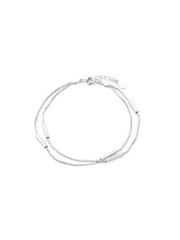 Beneto Elegante bracciale in argento Venezia AGB307 - Lunghezza: 21 cm donna