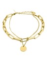 Troli Bracciale doppio placcato oro VGS1124G donna