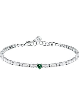 Morellato Bracciale in argento con cuore romantico Tesori SAIW169 donna