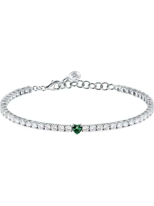 Morellato Bracciale in argento con cuore romantico Tesori SAIW169 donna