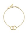 Trussardi Bracciale placcato oro moda T-Heritage TJAXB08 donna