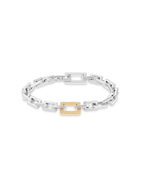Tommy Hilfiger Bracciale massiccio in acciaio bicolore 2780868 donna