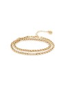 Tommy Hilfiger Bracciale doppio placcato oro moda 2780876 donna