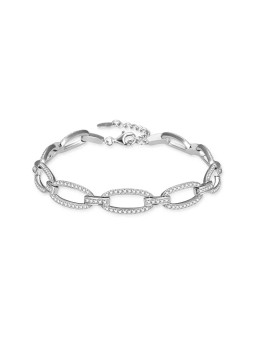 Agato Bracciale alla moda in argento con zirconi AGB779/21 donna