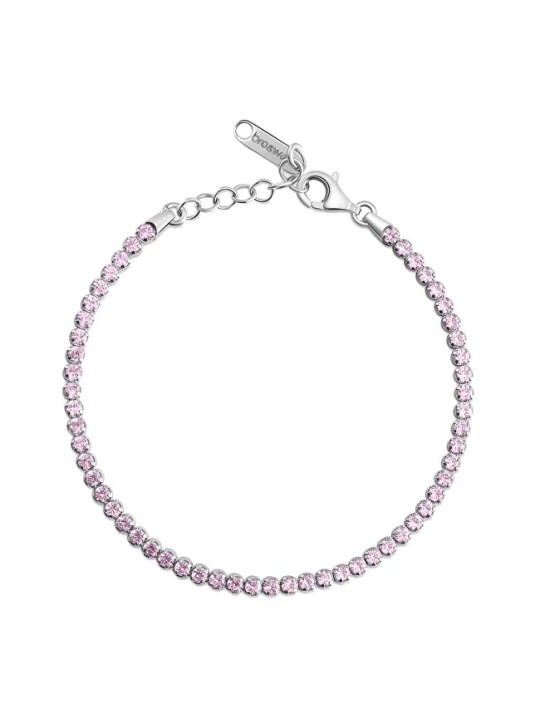 Brosway Bracciale tennis con zirconi cubici fantasia Vibrant Pink FVP108 donna