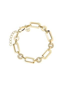 Rosefield Bellissimo bracciale multiottagono in zirconi placcato oro JBOSG-J900 donna