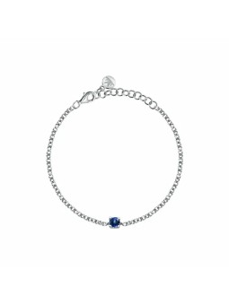 Morellato Bracciale Tesori in argento con zirconi cubici blu SAIW238 donna