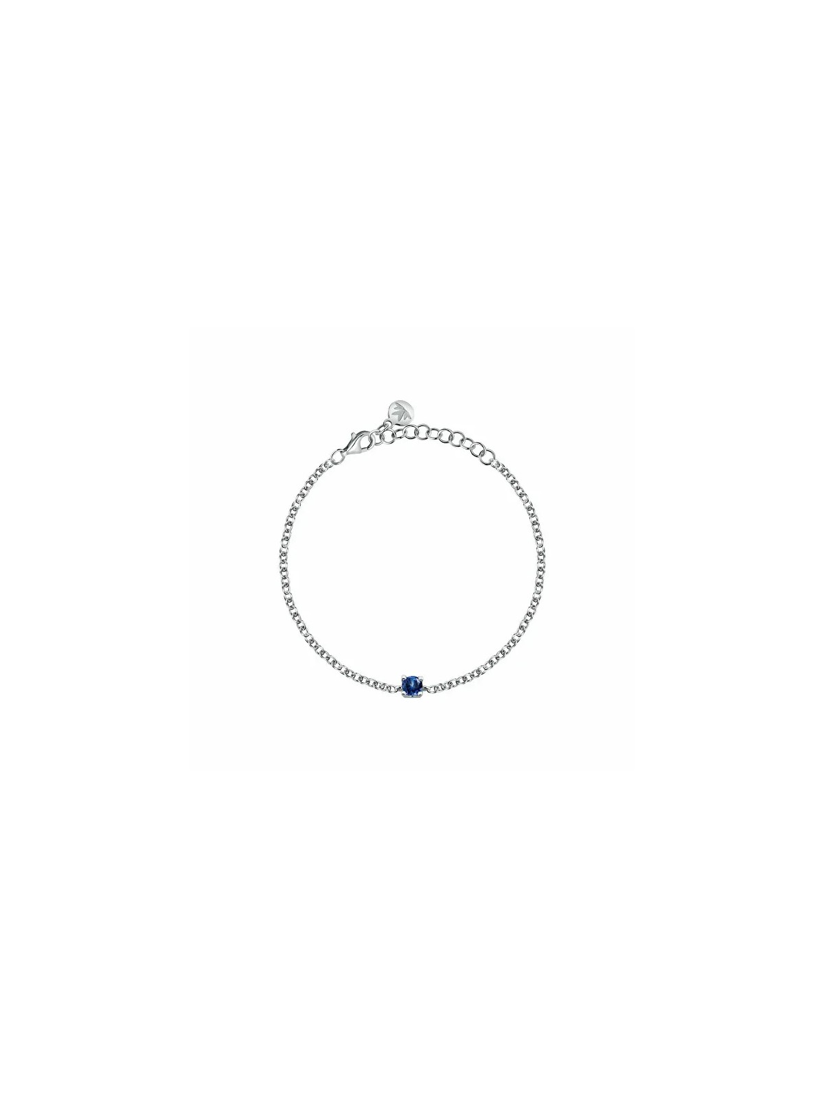 Morellato Bracciale Tesori in argento con zirconi cubici blu SAIW238 donna