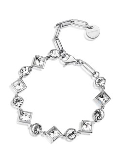 Brosway Bracciale Emphasis BEH15 con cristilla trasparente scintillanti da donna donna