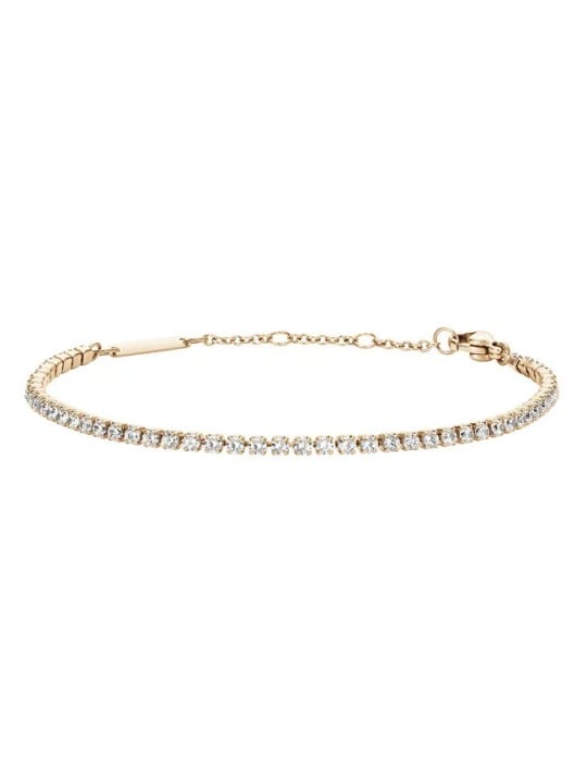 Daniel Wellington Bracciale in bronzo scintillante con cristalli Classic Tennis DW00400387 donna
