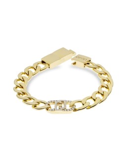 Liu Jo Elegante bracciale placcato oro con cristilla Fashion LJ2642 donna