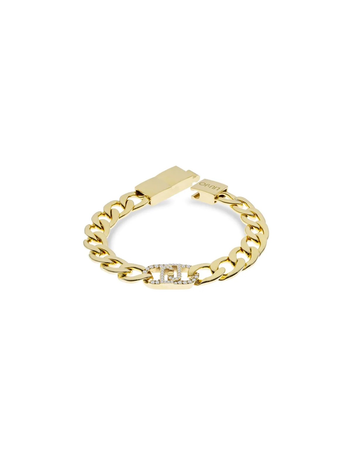 Liu Jo Elegante bracciale placcato oro con cristilla Fashion LJ2642 donna