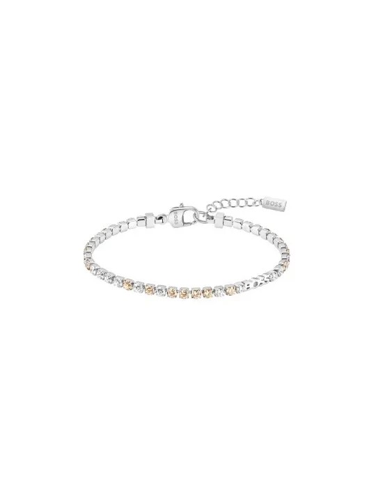 Hugo Boss Affascinante bracciale tennis con zirconi Kassy Precious 1580633 donna