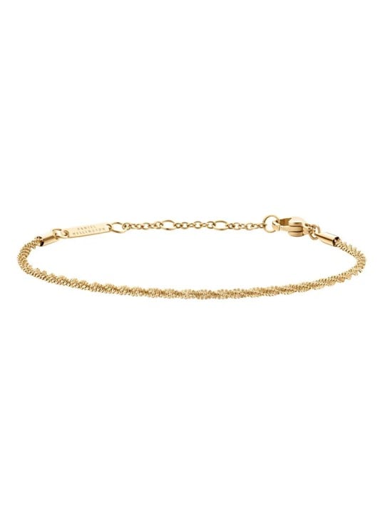 Daniel Wellington Bracciale Elan DW00400560 placcato oro intrecciato donna