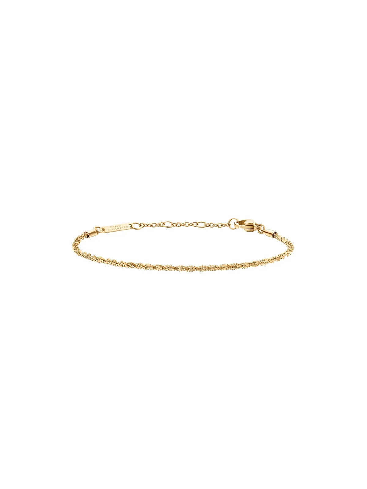 Daniel Wellington Bracciale Elan DW00400560 placcato oro intrecciato donna