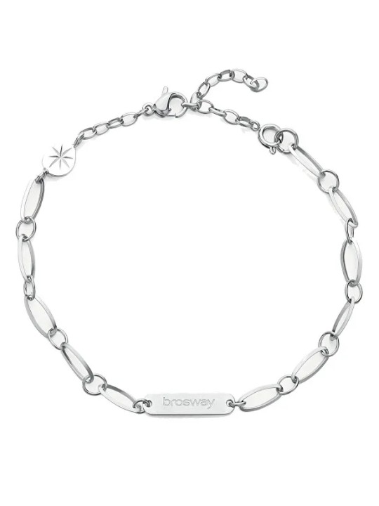 Brosway Bracciale in acciaio senza tempo da donna Essential BNL053 donna