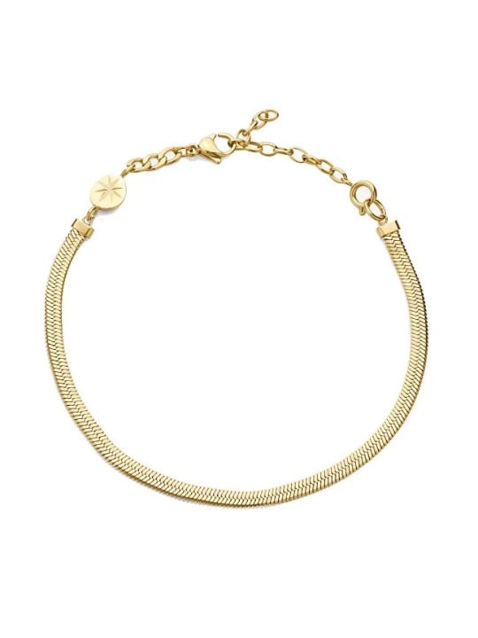 Brosway Bracciale piatto placcato oro Hádek Essential BNL062 donna