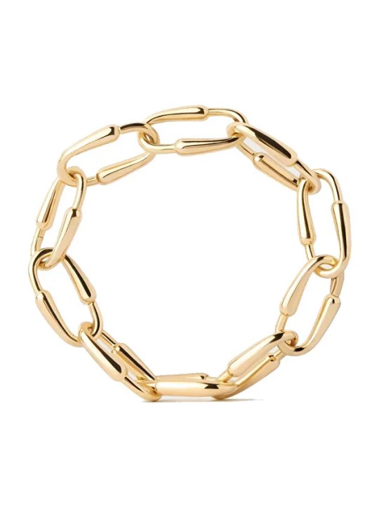 PDPAOLA Bracciale Loop Essentials placcato oro massiccio PU01-850-U donna
