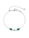Brosway Bracciale in argento con zirconi cubici fantasia Life Green FLG112 donna
