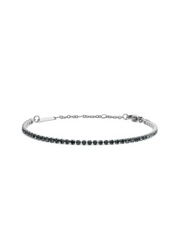Daniel Wellington Bracciale in acciaio con cristilla Classic Tennis DW00401108 donna