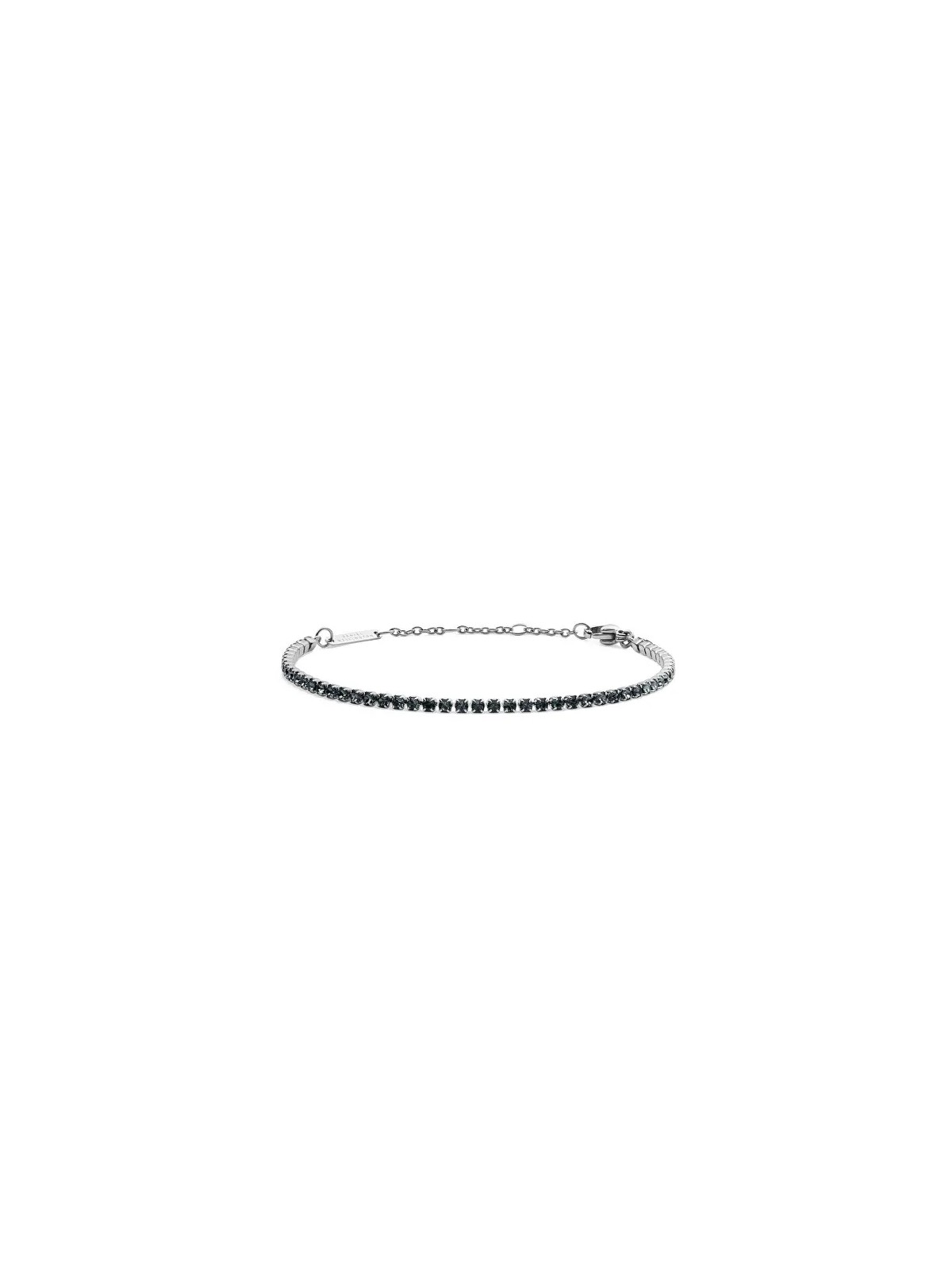 Daniel Wellington Bracciale in acciaio con cristilla Classic Tennis DW00401108 donna