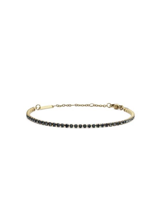 Daniel Wellington Bracciale placcato oro con cristalli Classic Tennis DW00401107 donna