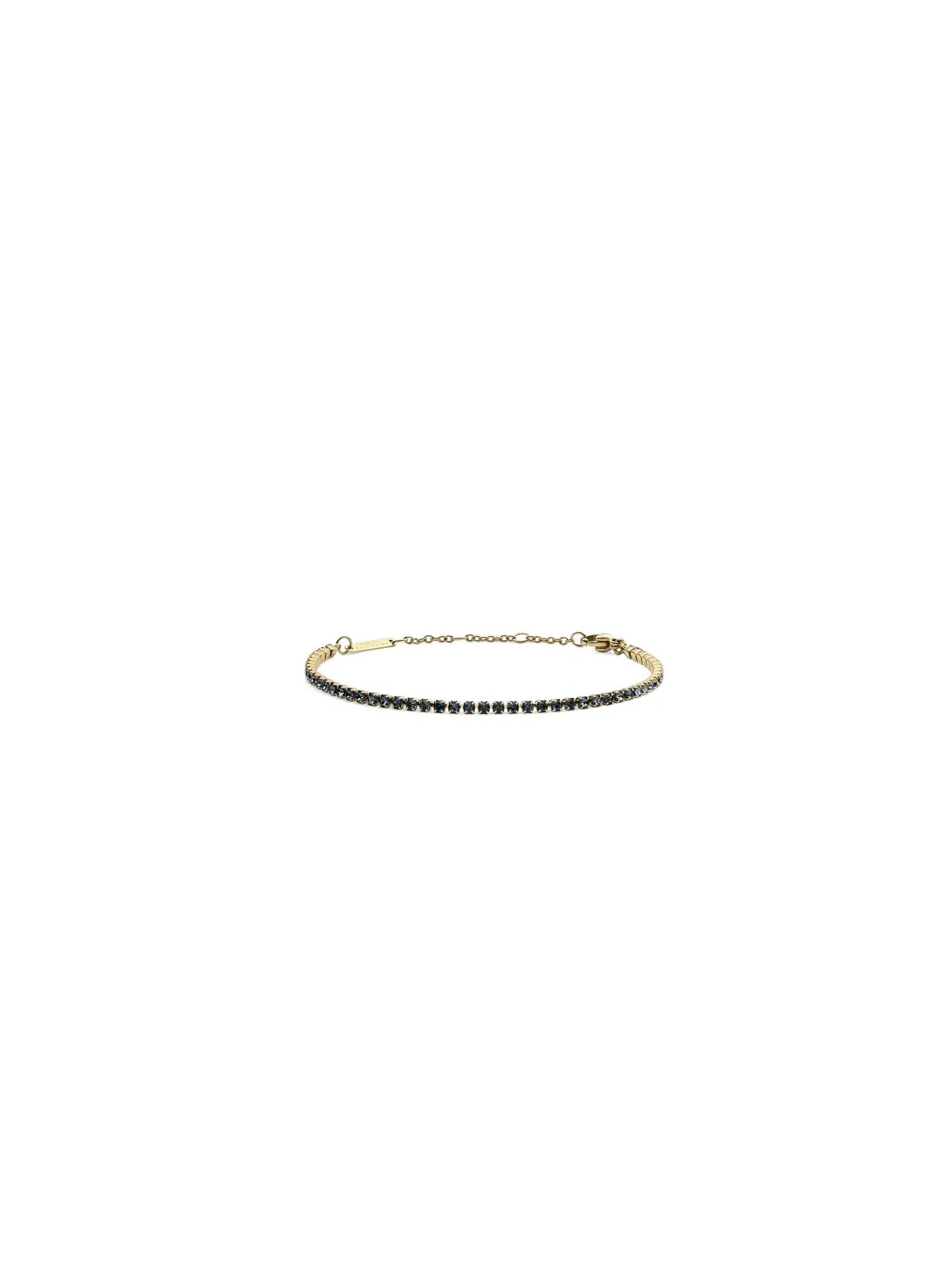 Daniel Wellington Bracciale placcato oro con cristalli Classic Tennis DW00401107 donna