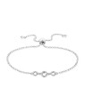 Tamaris Bracciale in argento con zirconi Tiny Glimmer TJ-0606-B-22 donna
