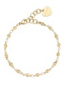 S'Agapõ Bracciale SHK98 placcato oro di buona qualità donna