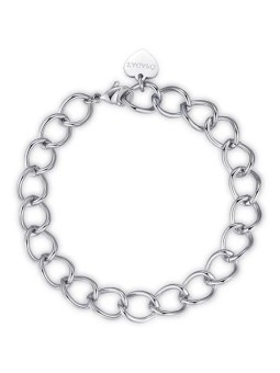 S'Agapõ Bracciale in acciaio elegante e massiccio SHK33 da donna